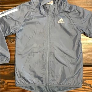 adidas boys raincoat